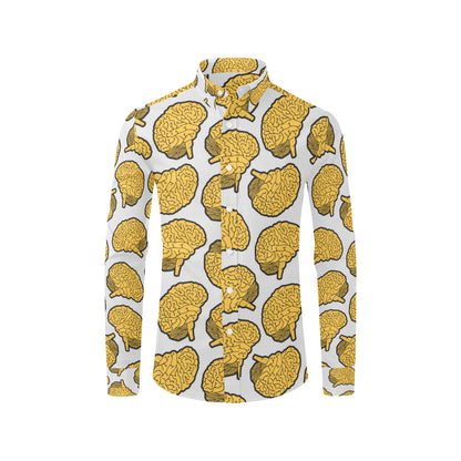Psychology Pattern Print Design A01 Men's Long Sleeve Shirt