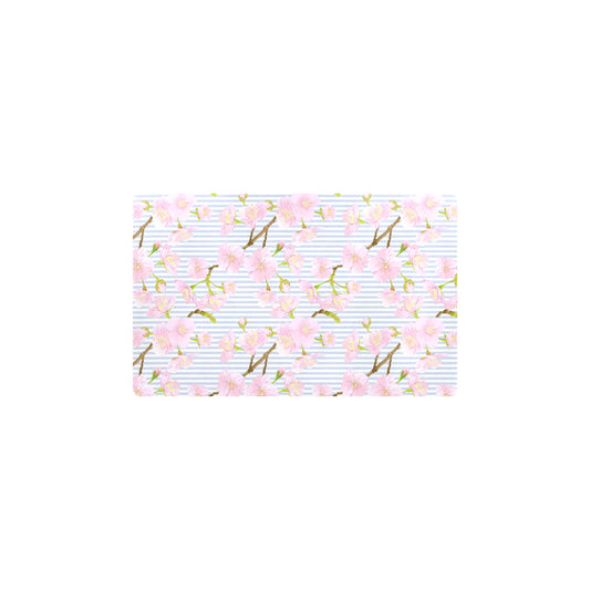 Pink Cherry Blossom Sakura Kitchen Mat