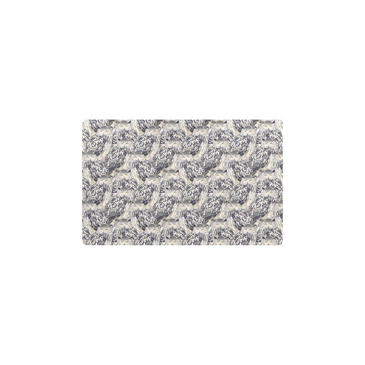 Owl Realistic Themed Design Print Kitchen Mat