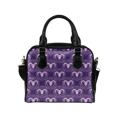 Aries Zodiac Pattern Print Design 02 Shoulder Handbag