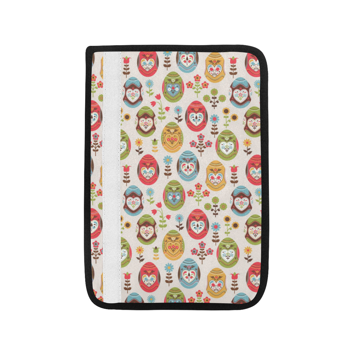 Easter Eggs Pattern Print Design RB011 Car Seat Belt Cover