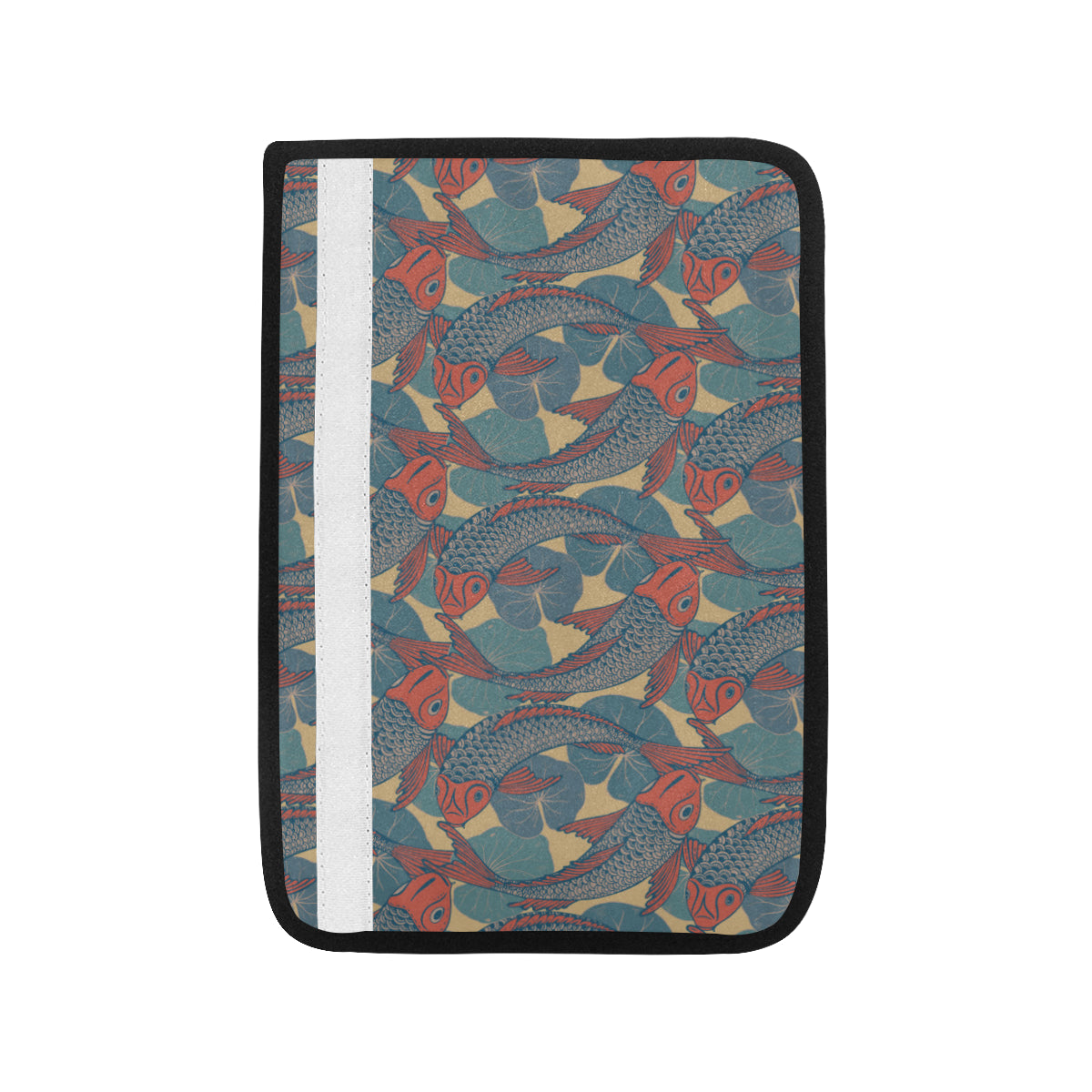 Pisces Pattern Print Design A01 Car Seat Belt Cover