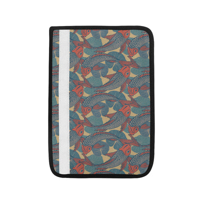 Pisces Pattern Print Design A01 Car Seat Belt Cover