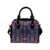 Aztec Pattern Print Design 07 Shoulder Handbag