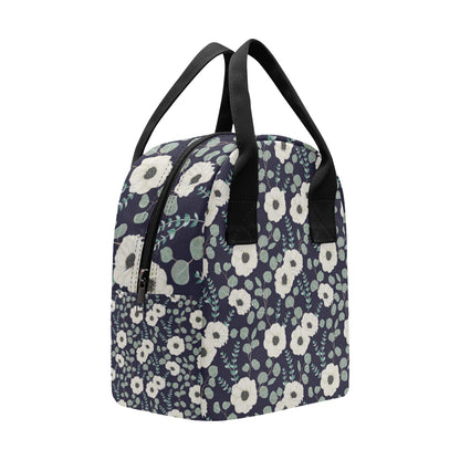 Anemone Pattern Print Design AM01 Insulated Lunch Bag