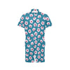 Cherry Blossom Pattern Print Design CB08 Men's Romper