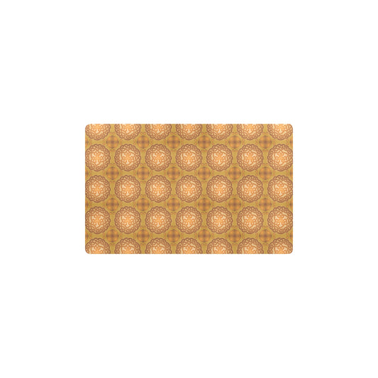 Celtic Pattern Print Design 01 Kitchen Mat