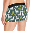 Llama Cactus Pattern Print Design 02 Men's Boxer Briefs