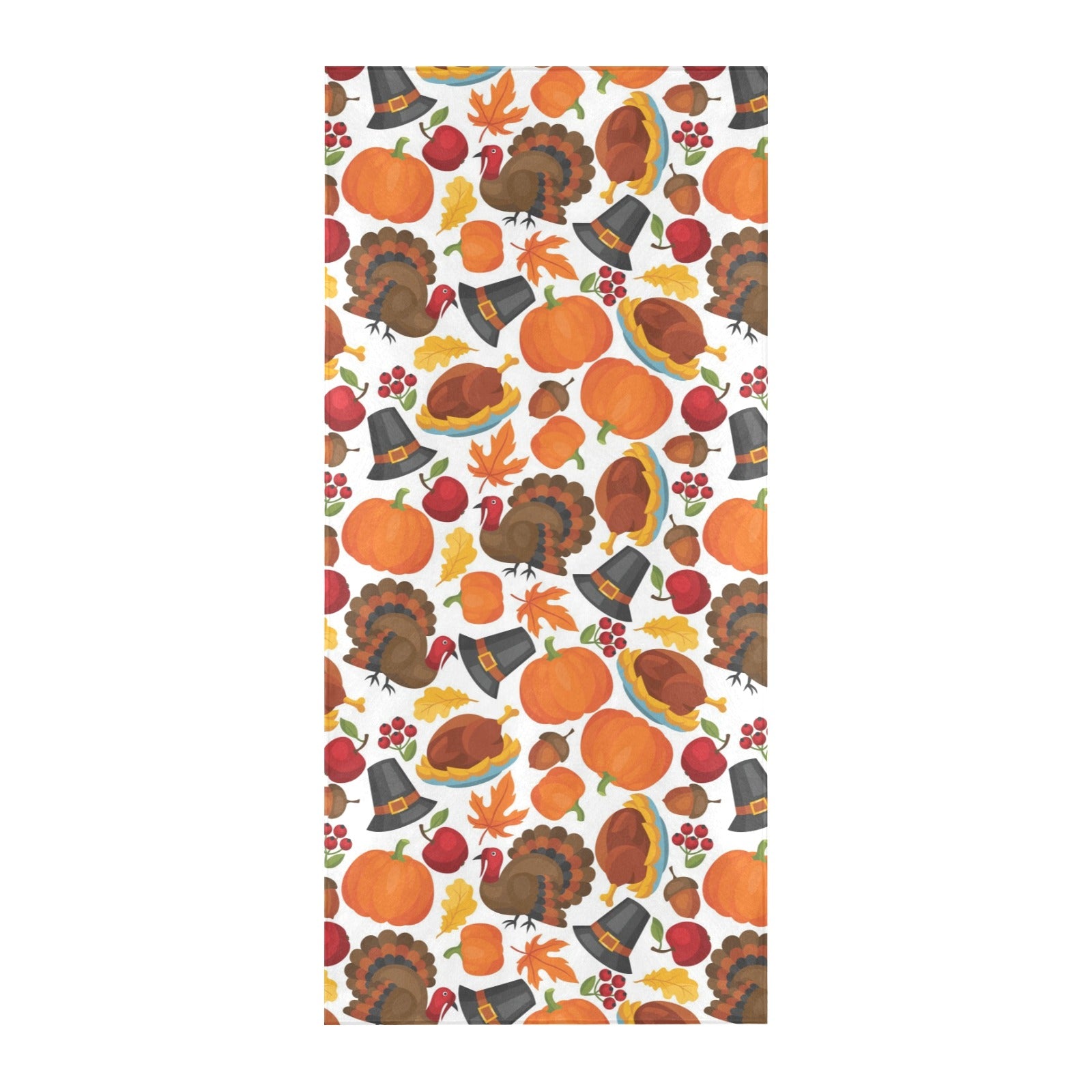 Thanksgiving Print Design LKS304 Beach Towel 32" x 71"