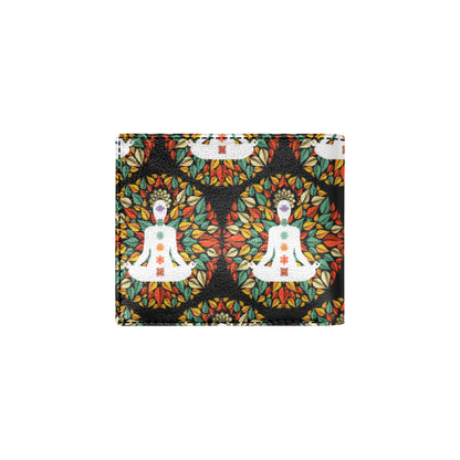 Chakra Yoga Men's ID Card Wallet