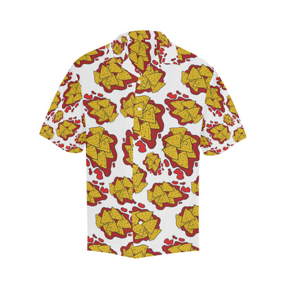 Nachos Pattern Print Design A03 Men's Hawaiian Shirt