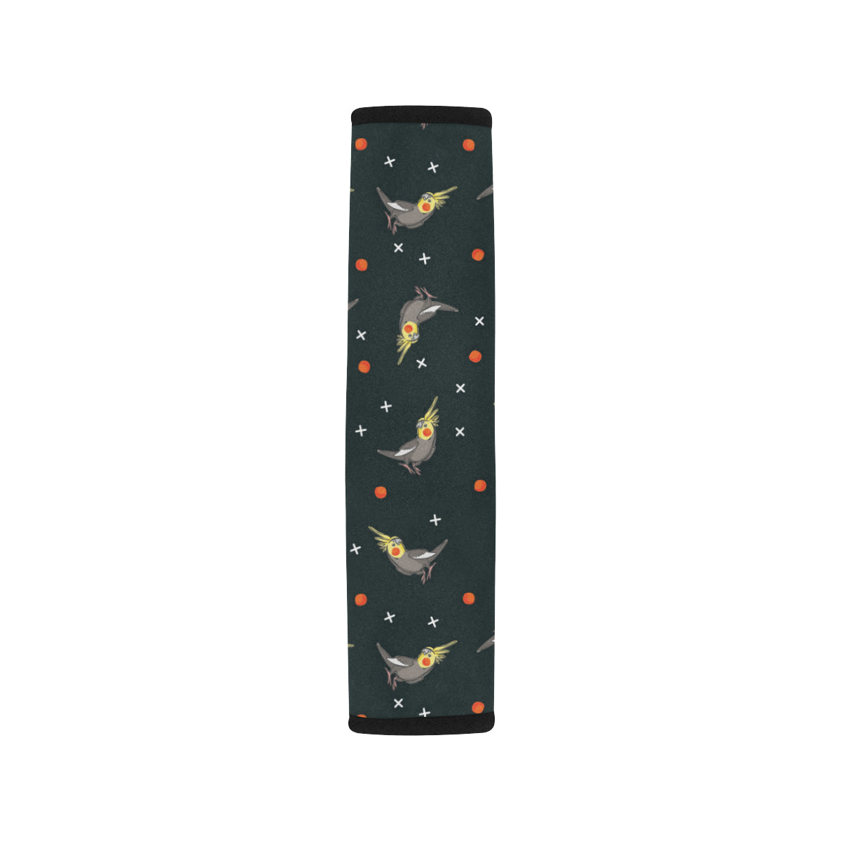 Cockatiel Pattern Print Design 02 Car Seat Belt Cover