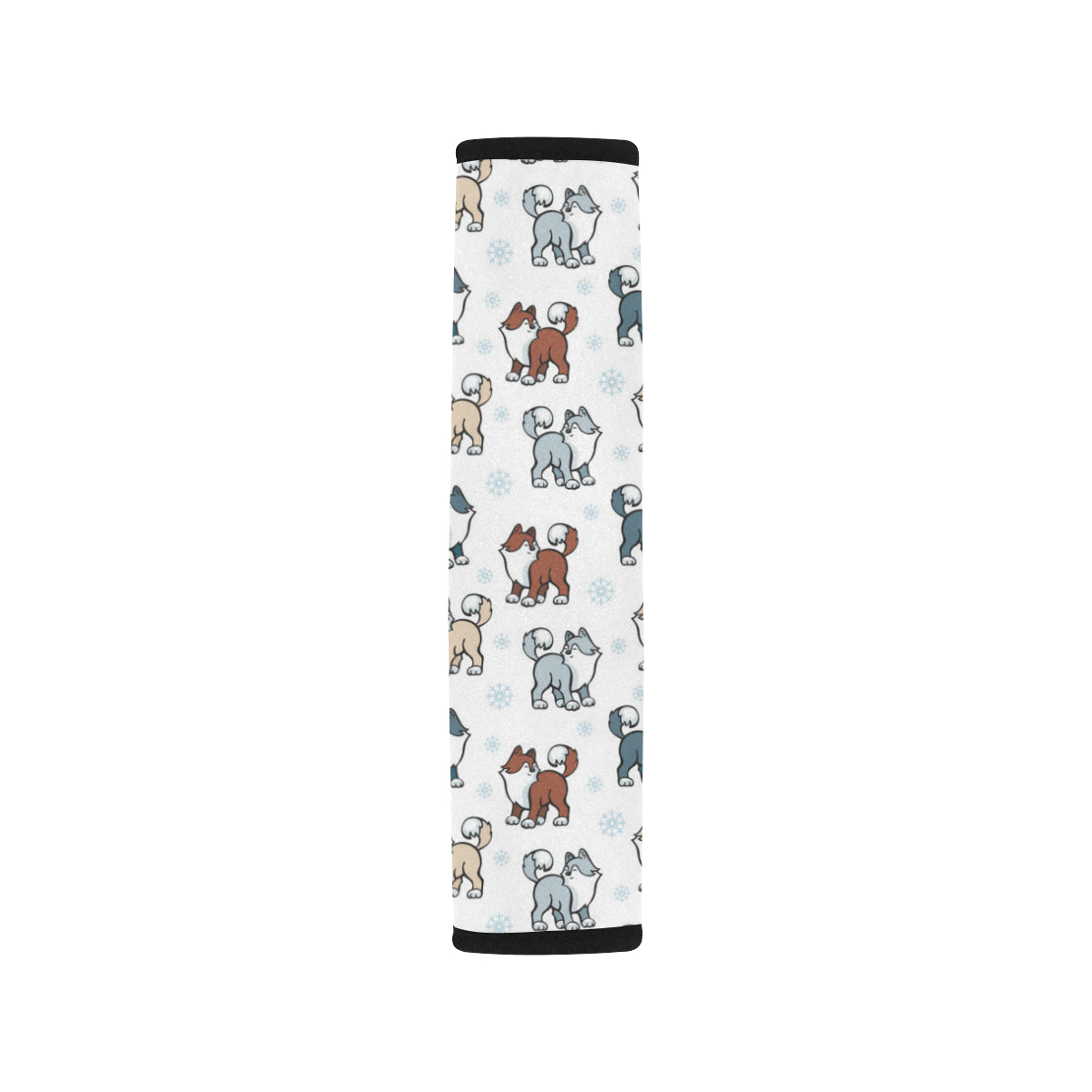 Alaskan Malamute Pattern Print Design 02 Car Seat Belt Cover