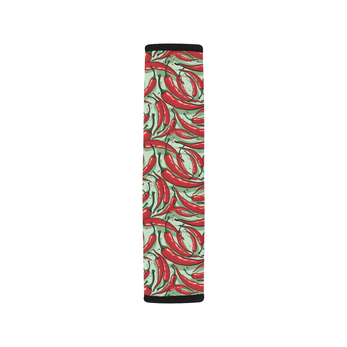 Chilli Pepper Pattern Print Design 04 Car Seat Belt Cover