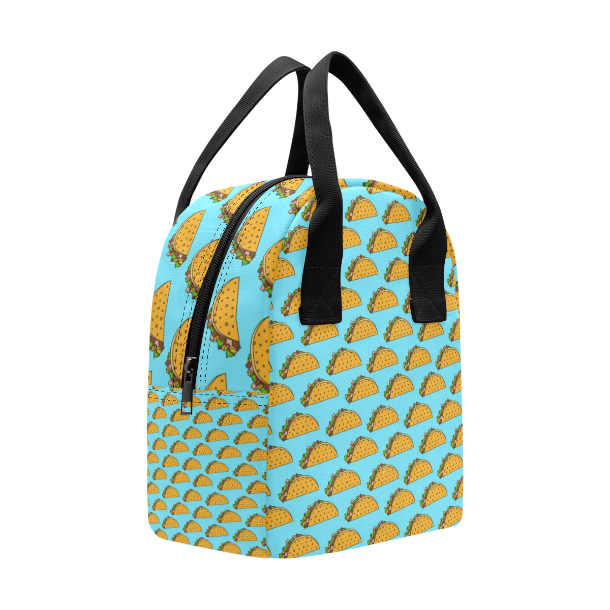Taco Pattern Print Design TC03 Insulated Lunch Bag