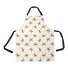 Cowboy Pattern Print Design 01 Apron with Pocket