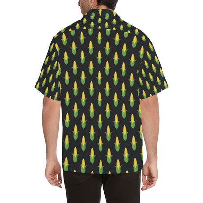 Corn Pattern Print Design 05 Men's Hawaiian Shirt