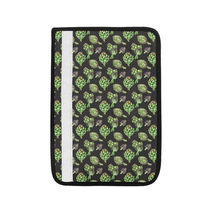 Artichoke Pattern Print Design 02 Car Seat Belt Cover