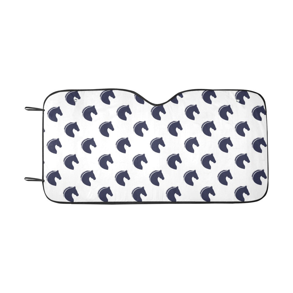 Horse Head Print Design LKS303 Car front Windshield Sun Shade