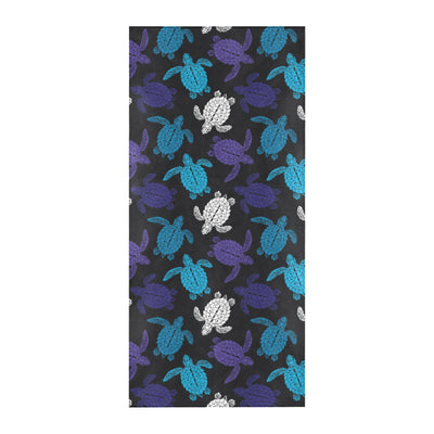 Sea Turtle Print Design LKS306 Beach Towel 32" x 71"