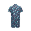 Shark Print Design LKS309 Men's Romper