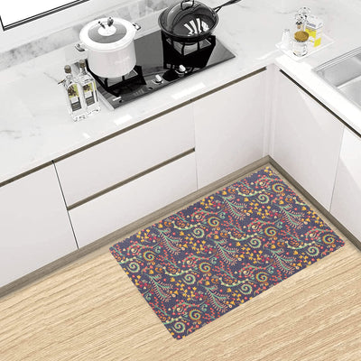 Bohemian Pattern Print Design 08 Kitchen Mat