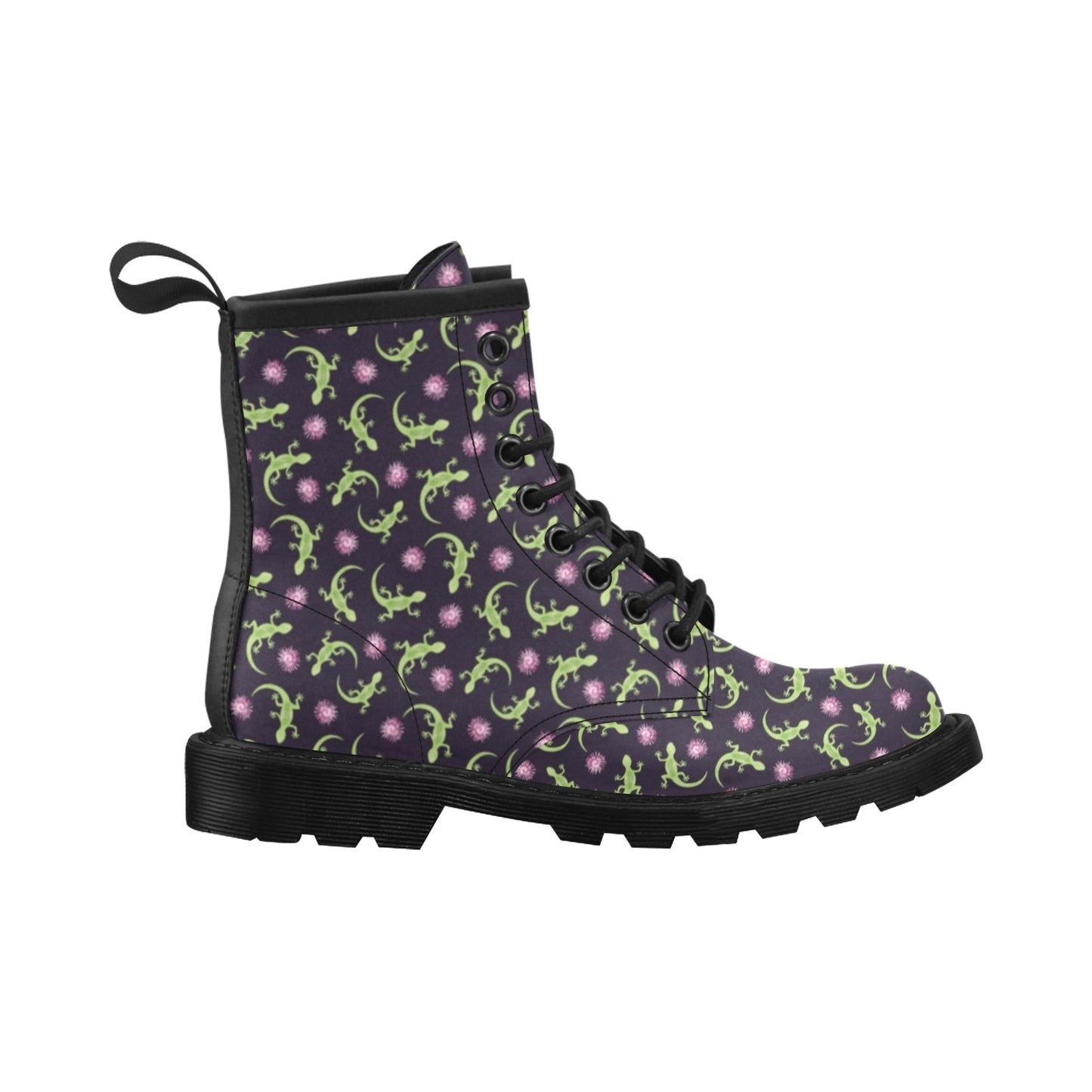 lizard Print Design LKS402 Women's Boots