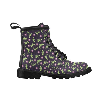 lizard Print Design LKS402 Women's Boots