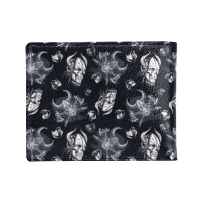 Vikings Print Design LKS304 Men's ID Card Wallet