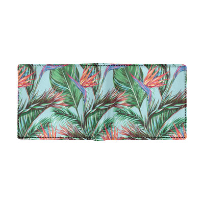 Bird Of Paradise Pattern Print Design BOP01 Men's ID Card Wallet