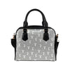 Angel Pattern Print Design 03 Shoulder Handbag