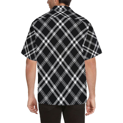 Madras Pattern Print Design 03 Men's Hawaiian Shirt