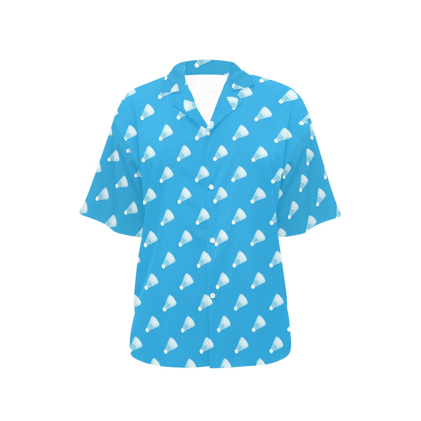 Badminton Ball Pattern Print Design 08 Women's Hawaiian Shirt