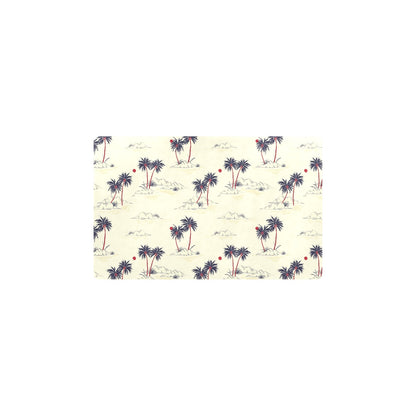 Palm Tree Pattern Print Design PT08 Kitchen Mat
