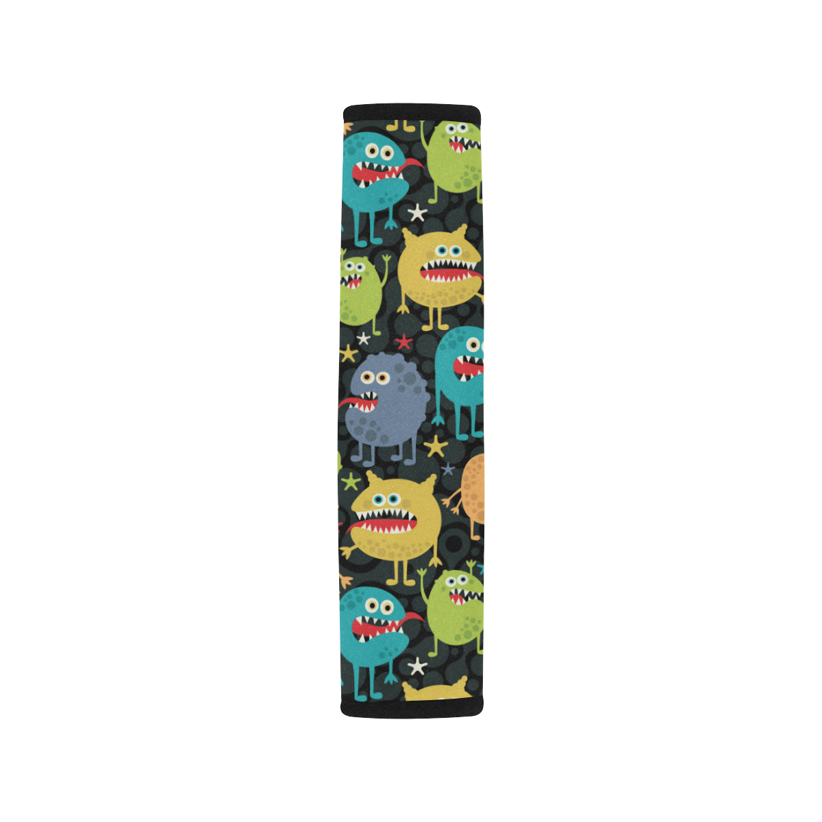 Monster Pattern Print Design 01 Car Seat Belt Cover
