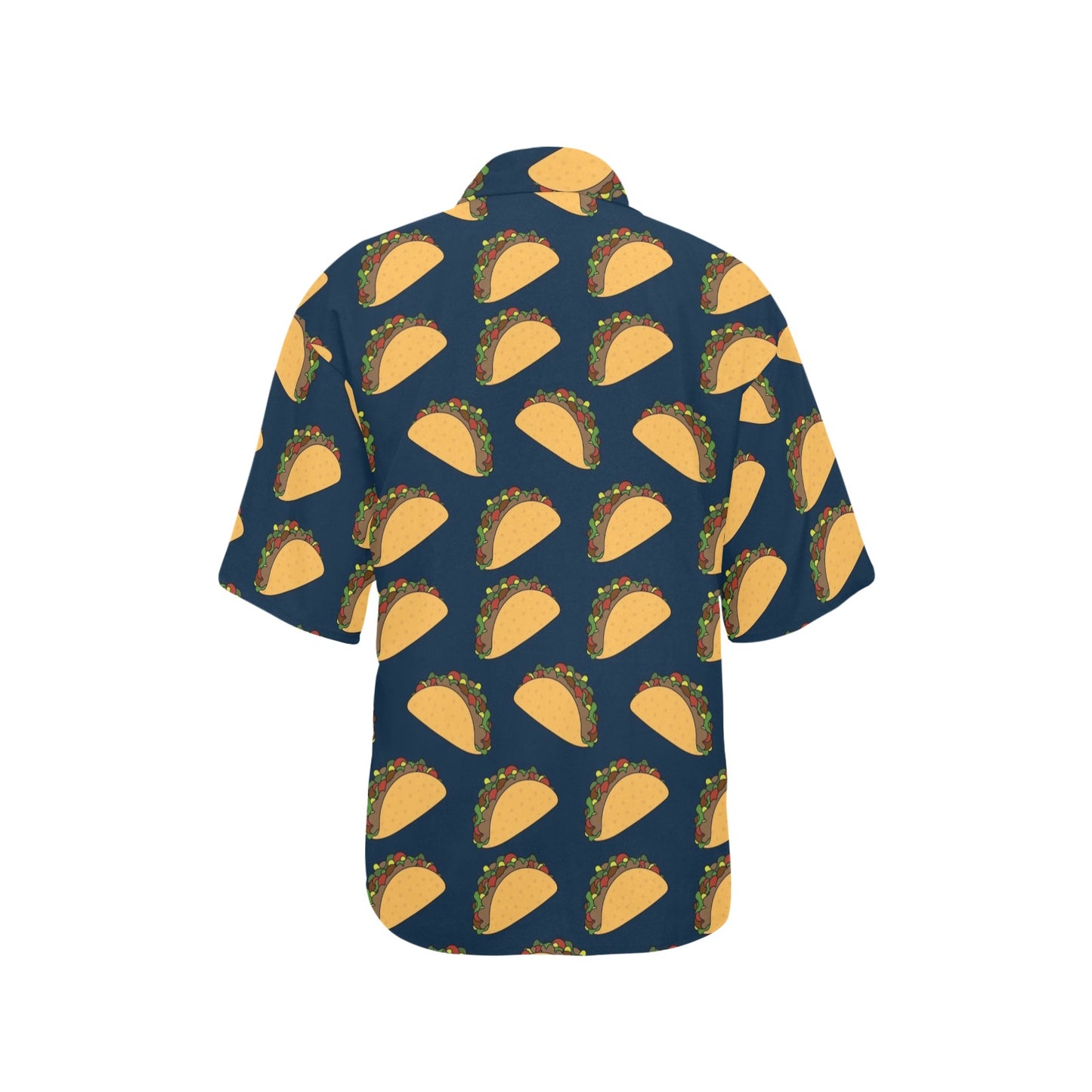 Taco Pattern Print Design TC04 Women's Hawaiian Shirt