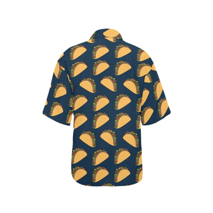 Taco Pattern Print Design TC04 Women's Hawaiian Shirt