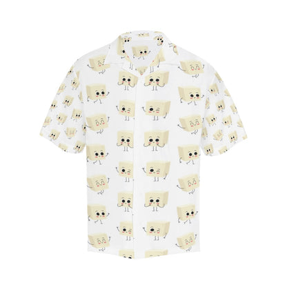 Tofu Print Design LKS301 Men's Hawaiian Shirt