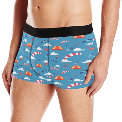 Skydiving Pattern Print Design 03 Men's Boxer Briefs