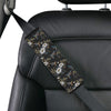 Hummingbird with Embroidery Themed Print Car Seat Belt Cover