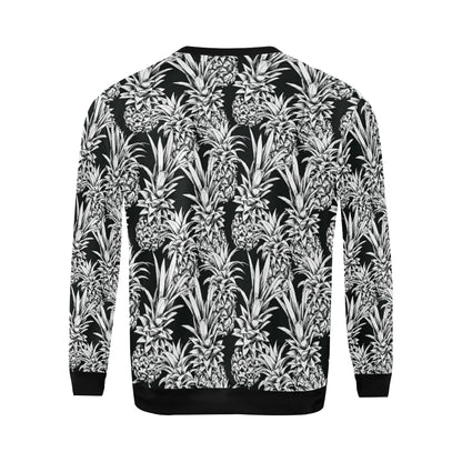 Pineapple Pattern Print Design PP08 Men Long Sleeve Sweatshirt