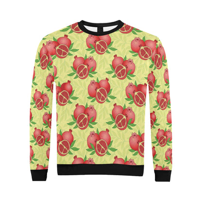 Pomegranate Pattern Print Design PG07 Men Long Sleeve Sweatshirt