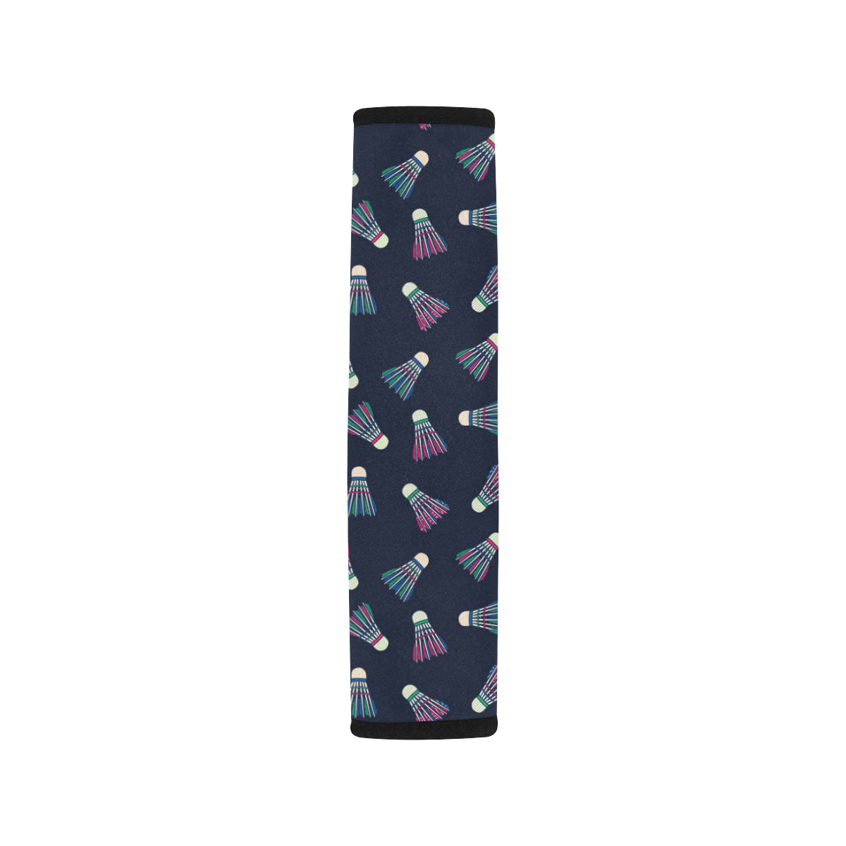 Badminton Ball Pattern Print Design 02 Car Seat Belt Cover
