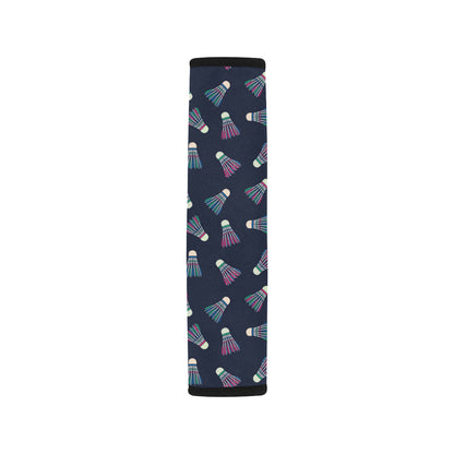 Badminton Ball Pattern Print Design 02 Car Seat Belt Cover