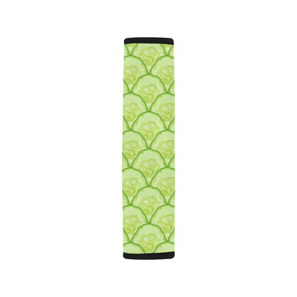 Cucumber Pattern Print Design CC04 Car Seat Belt Cover