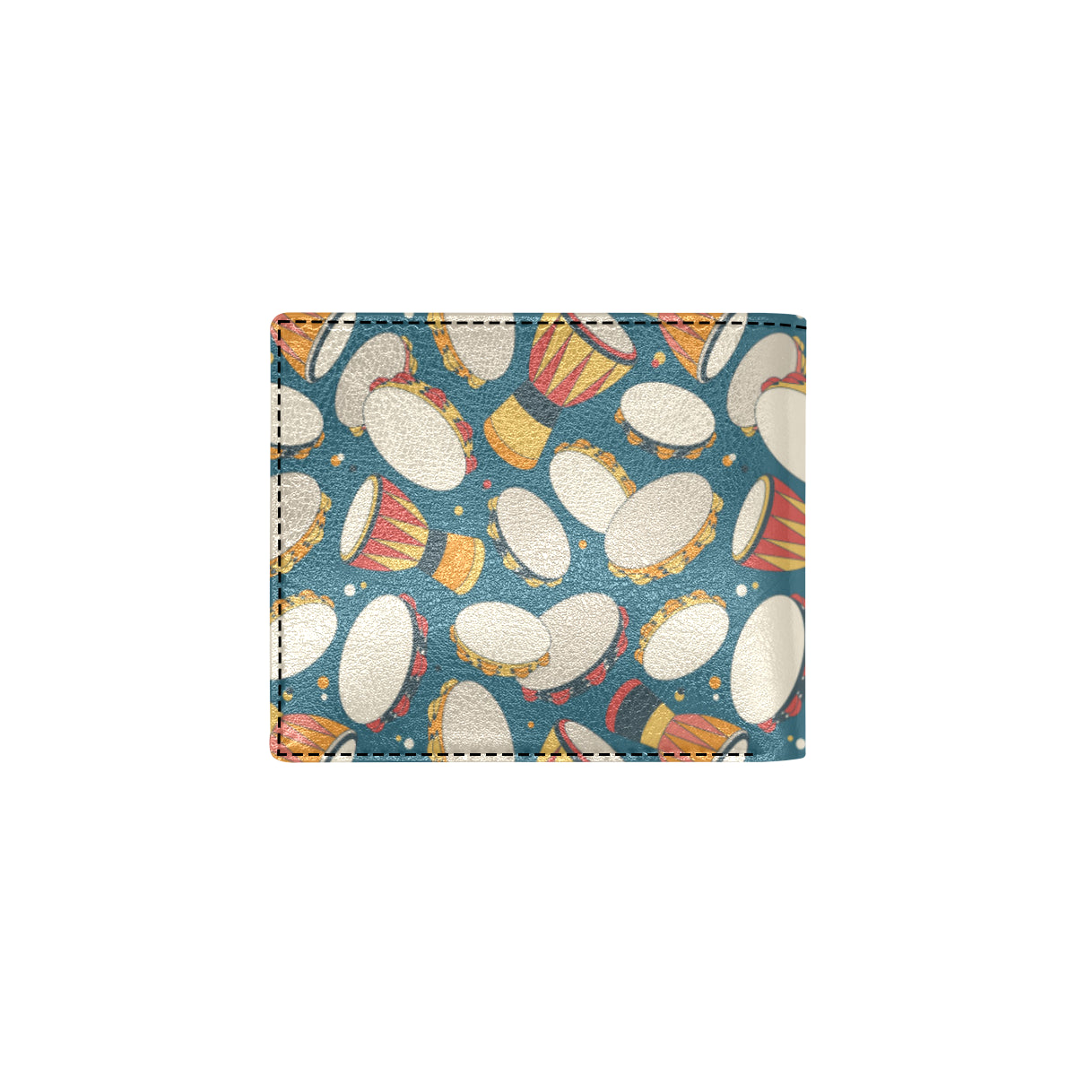 Tambourine Pattern Print Design 01 Men's ID Card Wallet