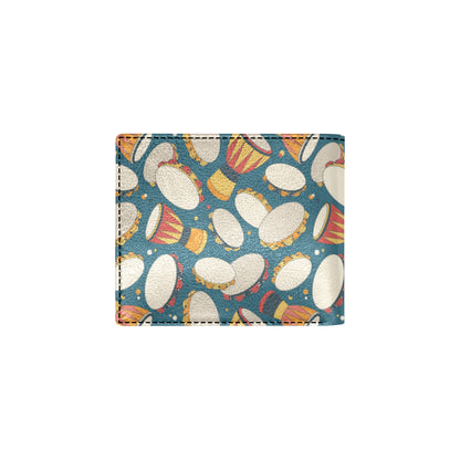 Tambourine Pattern Print Design 01 Men's ID Card Wallet