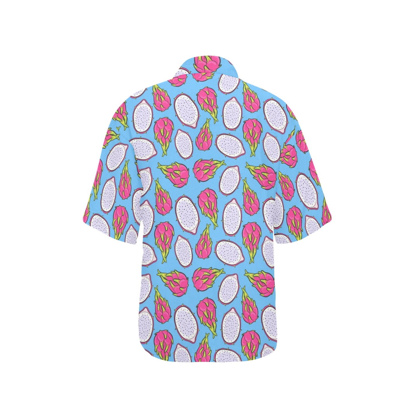 Dragonfruit Pattern Print Design DF04 Women's Hawaiian Shirt