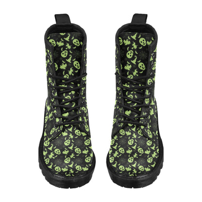 Witch Halloween Print Design LKS306 Women's Boots