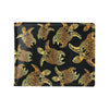 Gold Tribal Turtle Polynesian Themed Men's ID Card Wallet